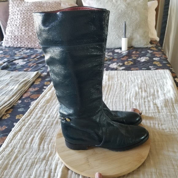 Marc Jacobs | Patent Leather Riding Boots - Picture 1 of 7